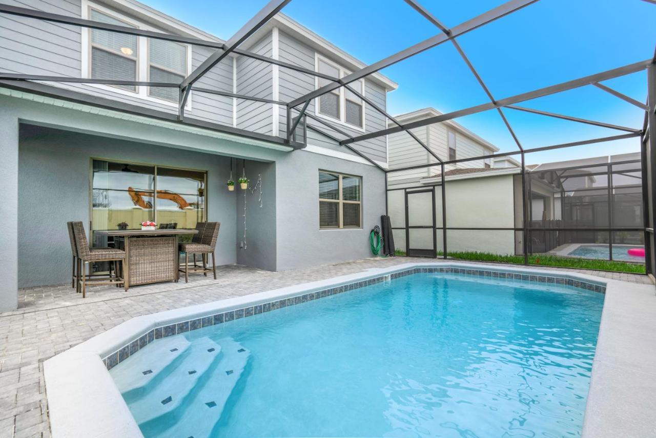 Pool Villa Wfree Waterpark Lazy River Game Room キシミー エクステリア 写真
